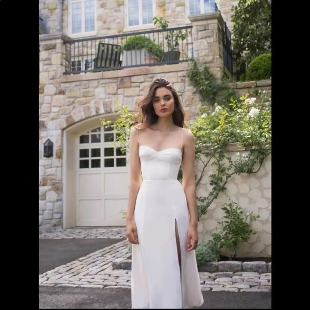 Reformation Juliette Dress in Ivory *NEW* - Picture 1 of 4